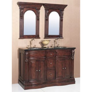 James Martin Furniture St. James 72 inch Cherry Double Vanity with