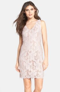 Adrianna Papell Sleeveless Lace Cocktail Dress