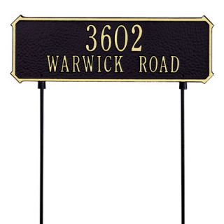 Two Sided Standard Address Sign by Whitehall Products