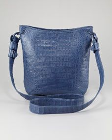 Nancy Gonzalez Crocodile Crossbody Bag