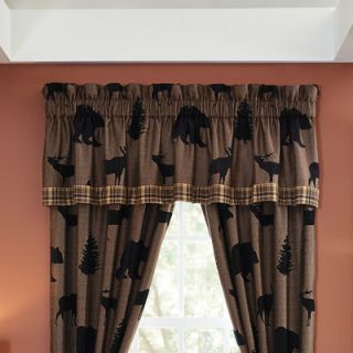 Achim Importing Co Apple Orchard Cottage 57 Valance and Tier Set