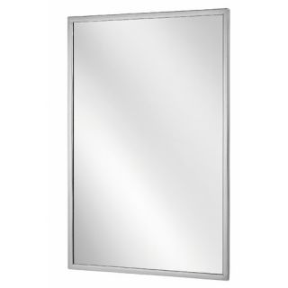 Bradley Corporation Angle Frame Wall Mirror