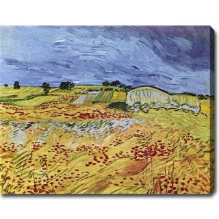 Vincent van Gogh The Fields with Dark Clouds Oil on Canvas Art