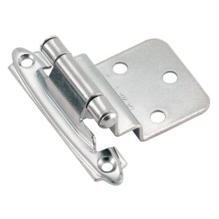 Amerock Polished Chrome 0.375 inch Offset Face Mount Self Closing