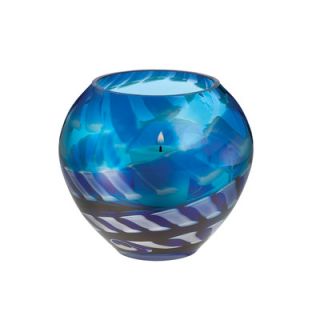 Waterford Cobalt Rush Votive Candle Holder