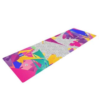 80s Abstract by Danny Ivan Yoga Mat by KESS InHouse