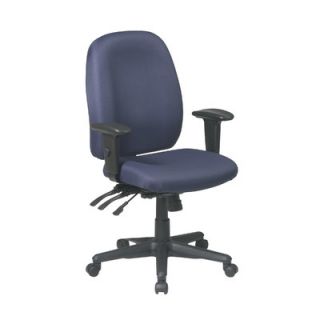 Office Star Ergonomic Mid Back Office Chair with Adjustable Soft