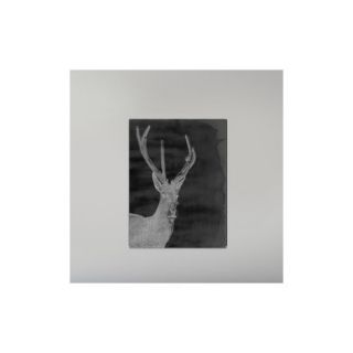 Americanflat Urban Road Charcoal Deer Graphic Art on Gallery Wrapped