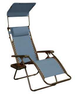 Newtons Zero Gravity Lounge Chair with Sun Shade and Drink Tray