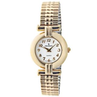 Peugeot Womens Goldtone Brass Expansion Watch   13312595  
