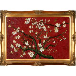 Tori Home Branches Of An Almond Tree In Blossom Van Gogh Framed
