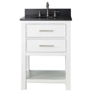 Avanity Brooks White 24 inch Vanity Combo