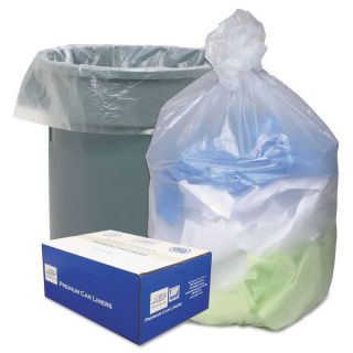 Ultra Plus® High Density Can Liners, 40 45gal, 12 mic, 40 x 48
