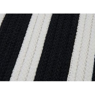 Colonial Mills Stripe It Black & White Indoor/Outdoor Area Rug