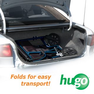AMG Hugo Ultra Lightweight Transport Wheelchair
