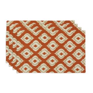 Brite Ideas Living Macie 125 x 19 Lined Placemats   Set of 4   Placemats