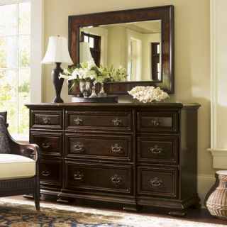 Island Traditions 9 Drawer Dresser with Mirror