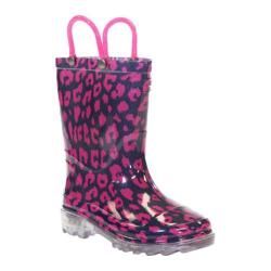 JELLY BEANS LIGHTSION Toddlers Lighted Solid Color Rain Boots