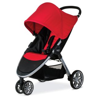 Britax 2016 B Agile 3 Stroller   Red   Strollers