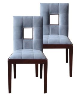 Ceets Aperture Velvet Dining Chair   Set of 2