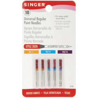 Singer Universal Ballpoint Sewing Machine Needles (Package of Five)