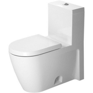 Duravit Starck 2 1.28 GPF Elongated 1 Piece Toilet
