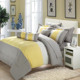 Chic Home Serenity 10 Piece Bed in a Bag Comforter Set   Bedding and Bedding Sets