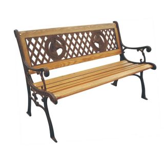DC America Champions Horsehead 4 ft. Garden Bench   Outdoor Benches