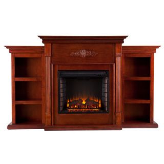 Wildon Home ® Conway Electric Fireplace with Bookcases