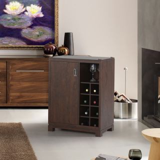 Bar Cabinet with Wine Storage by Homestar