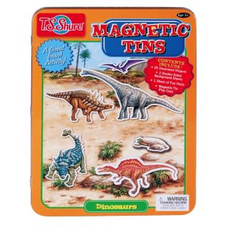 Shure Dinosaurs Magnetic Tin Playset