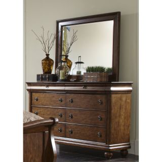 Rustic Traditions 8 Drawer Dresser   Rustic Cherry   Dressers