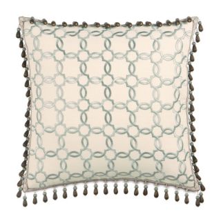 Kira Verlaine Beaded Trim Throw Pillow by Eastern Accents