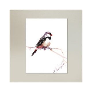 Americanflat Diamond Firetail Painting Print on Wrapped Canvas