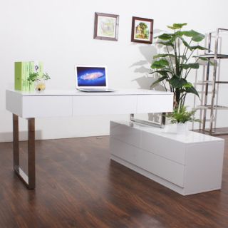 Furniture Modern Computer Desk with Hutch