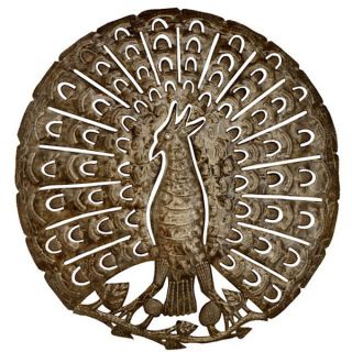 Handcrafted Steel Lady of the Sun Wall Art (Mexico)