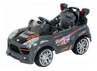 Best Ride On Cars Master Porsche Cayenne Car Battery Powered Riding Toy   Gray