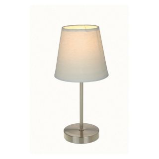 Simple Designs Table Lamp   11.5H in.   White Shade   Table Lamps
