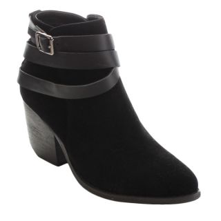 MI.IM Tess 03 Womens Criss Cross Strappy Chunky Ankle Booties