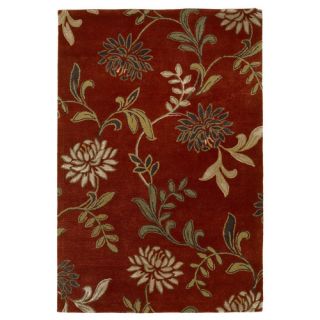 Florence Red Floral Area Rug