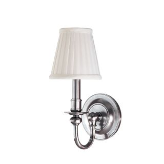 Hudson Valley Newport 1 light 5 inch Wall Sconce, Polished Nickel