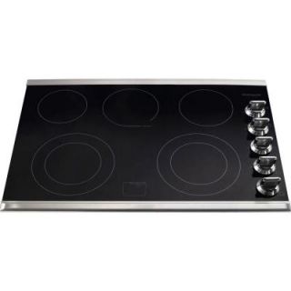 Frigidaire Gallery Gallery 30 in. Ceramic Glass Electric Cooktop in Stainless Steel with 5 Burners including a Warming Zone FGEC3067MS