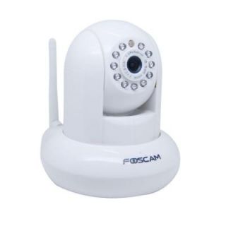 Foscam Wireless 720p Indoor Plug and Play IP Video Surveillance Camera   White FI9821PW