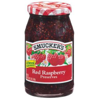 Smucker's Red Raspberry Preserves, 18 Oz