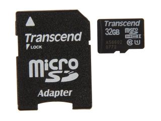 G.SKILL 32GB microSDHC Flash Card w/ SD Adapter Model FF TSDG32GA C10