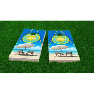 Beach Light Weight Cornhole Game Set by Custom Cornhole Boards