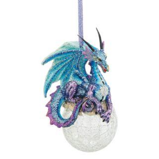 Frost, the Gothic Dragon 2013 Holiday Ornament by Design Toscano