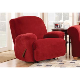 Sure Fit Stretch Pique Recliner T Cushion Slipcover
