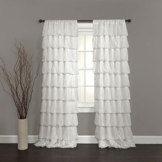 Lush Decor Olivia Off White 84 inch Curtain Panel