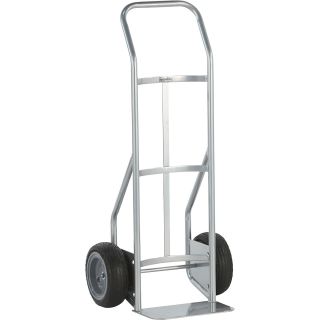 Roughneck Hand Truck with Flat-Free Tires — 800-Lb. Capacity, Steel  Standard Hand Trucks